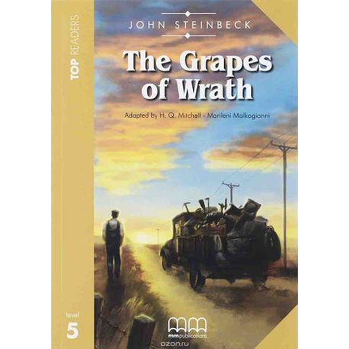 MM Publications: Truyện luyện đọc tiếng Anh theo trình độ - The Grapes of Wrath (Student's Pack + CD)