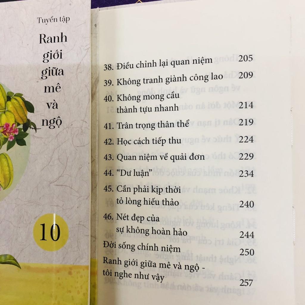 Nét đẹp của sự không hoàn hảo - tuyển tập Ranh giới mê và ngộ tập 10 - Hòa Thượng Tinh Vân