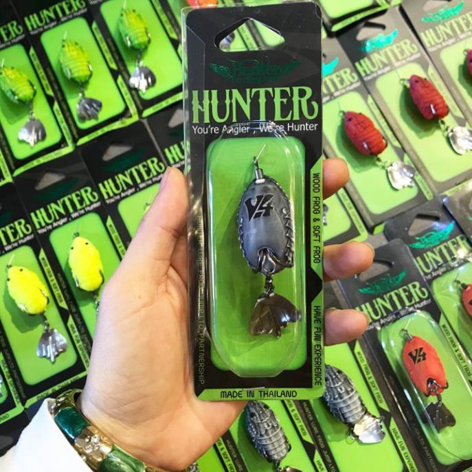 MỒI CÂU LURE V4 HUNTER CỦA THÁI LAN ĐỦ MÀU CHUYÊN LURE CÁ LÓC -CÁ QUẢ -CÁ CHẼM DÀI 3.8CM NẶNG 7GRAM