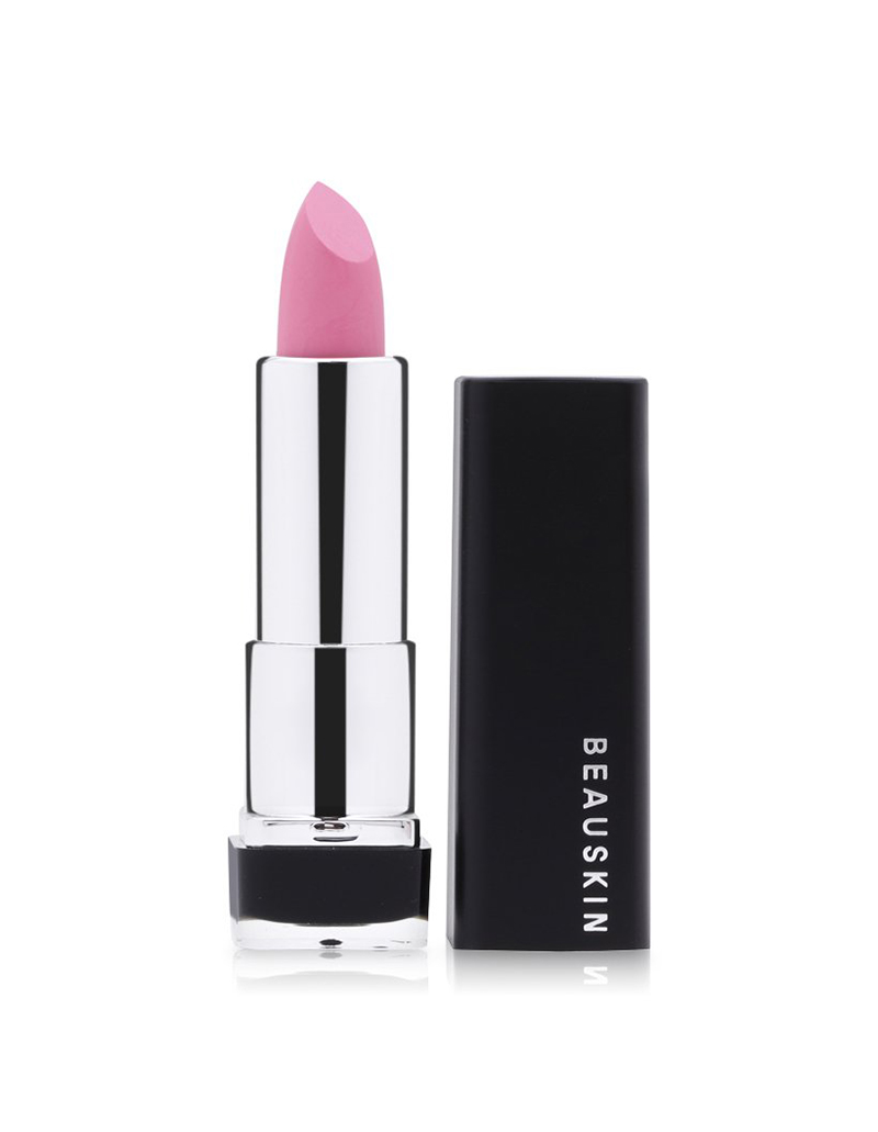 Son môi màu đẹp tự nhiên mềm môi bền màu vững sắc không chì Beauskin Crystal Lipstick, Hàn Quốc 3.5g - 23 (Hồng San Hô)