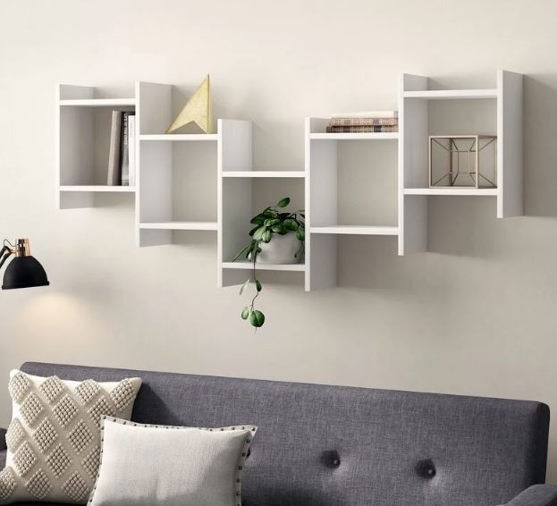 Kệ Gỗ Treo Tường Juno Sofa  CTKT517 KT 151x15x64cm