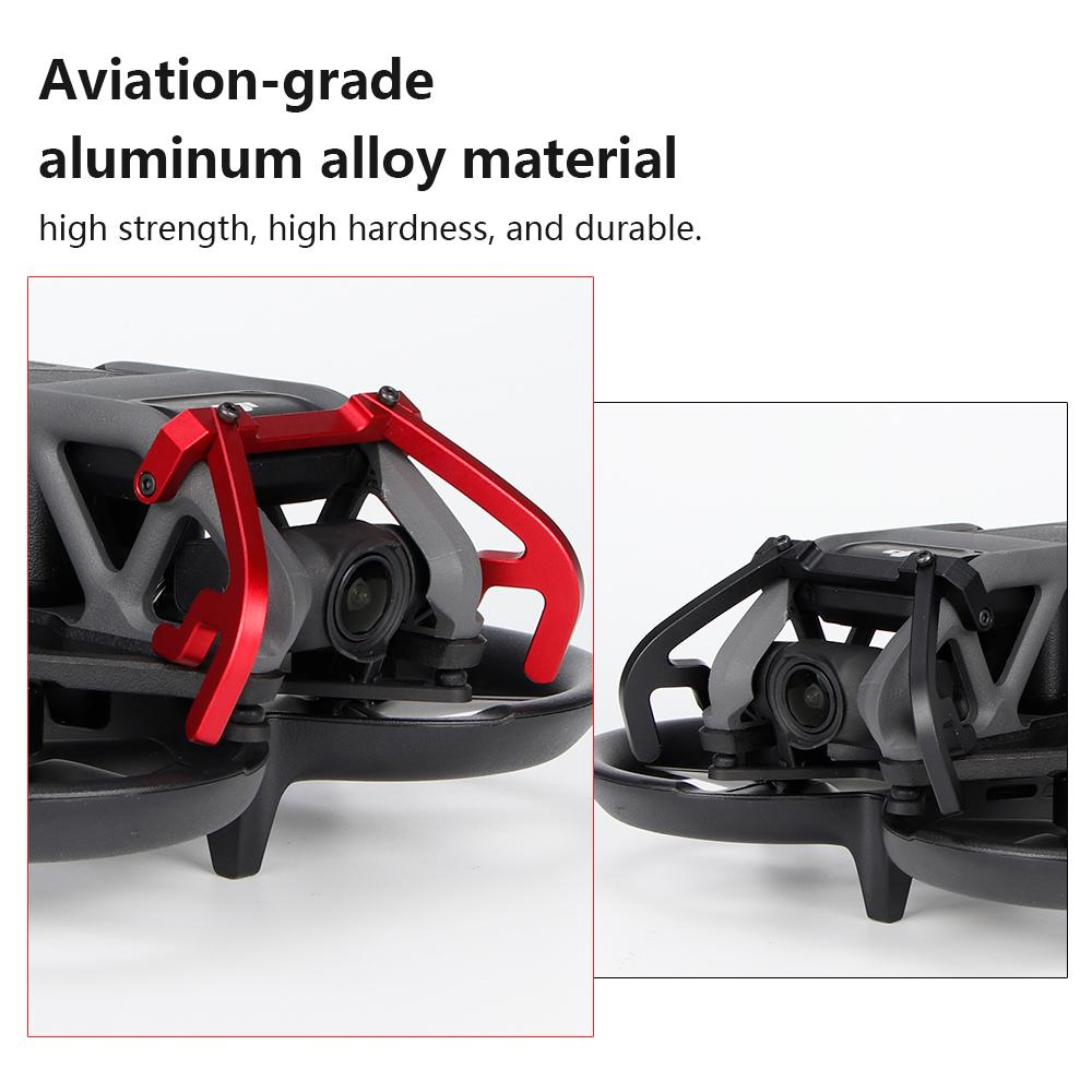 Thanh máy ảnh Gimbal cho DJI Bộ bảo vệ ống kính Avata Hợp kim nhôm chống va chạm Phụ kiện máy bay không người lái PTZ Guard Màu sắc: đen
