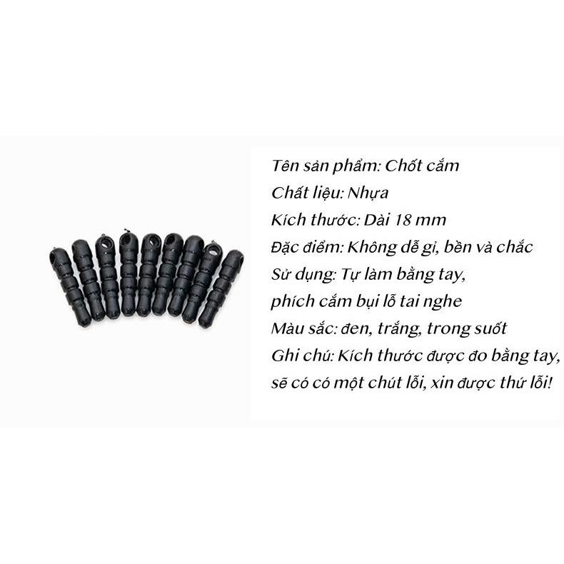 Phụ kiện điện thoại di động điện thoại di động lỗ cắm tai nghe bụi cắm tai nghe 3.5mm phổ thông đầu cắm bụi