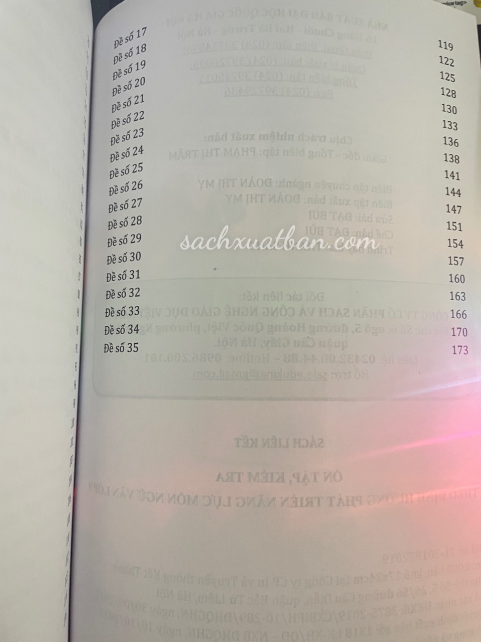 Sách Ôn Tập, Kiểm Tra Theo Định Hướng Phát Triển Năng Lực Môn Ngữ Văn Lớp 9