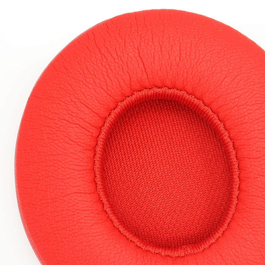 Premium Earpads Ear Tips Cushion Replacement Repair For Beats Solo Wireless 2.0 Headphone Orange