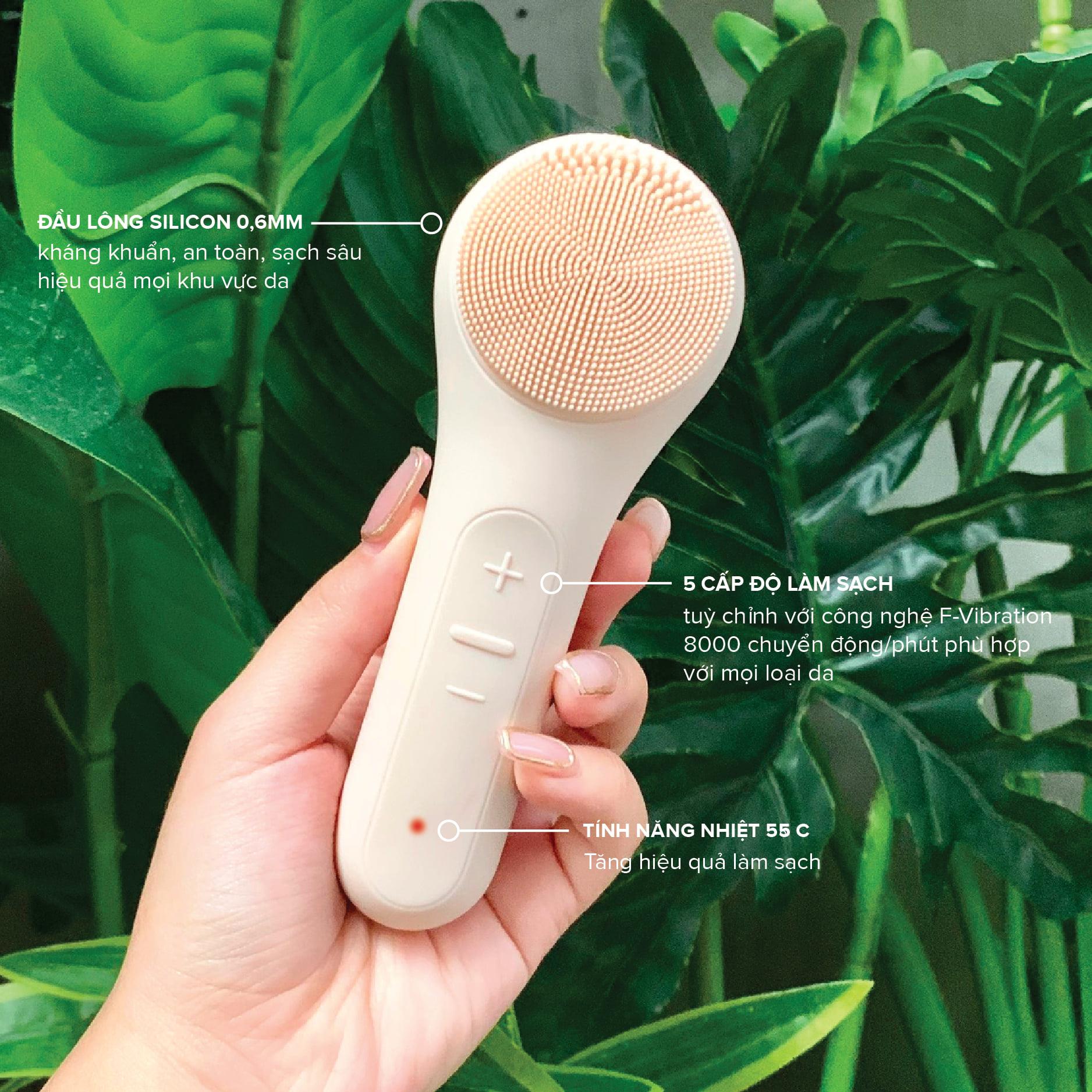 Máy rửa mặt Maxcare Max999 thương hiệu Nhật Bản