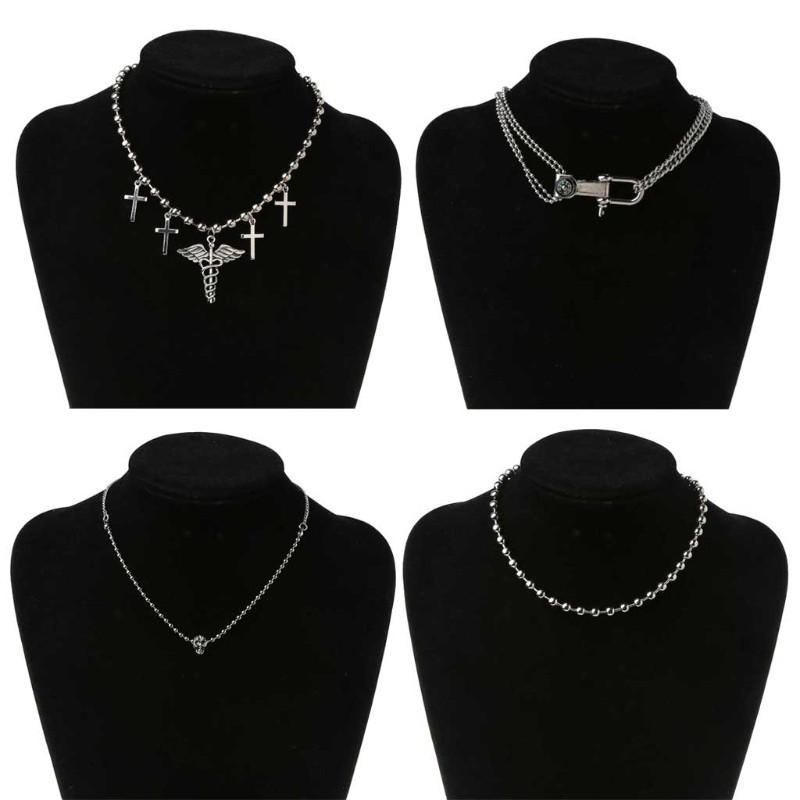 Vòng Cổ Choker Hình Thánh Giá Cá Tính Cho Nữ