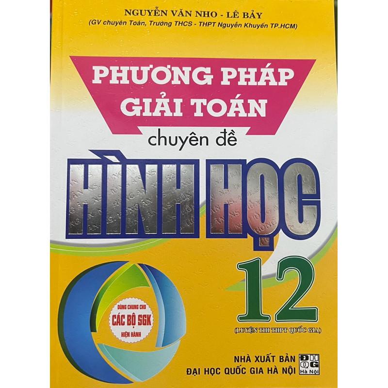 Sách - (Combo 2 cuốn) Phương Pháp Giải Toán Chuyên Đề Đại Số Và Giải Tích 12 + Hình Học 12 (HA-MK1)