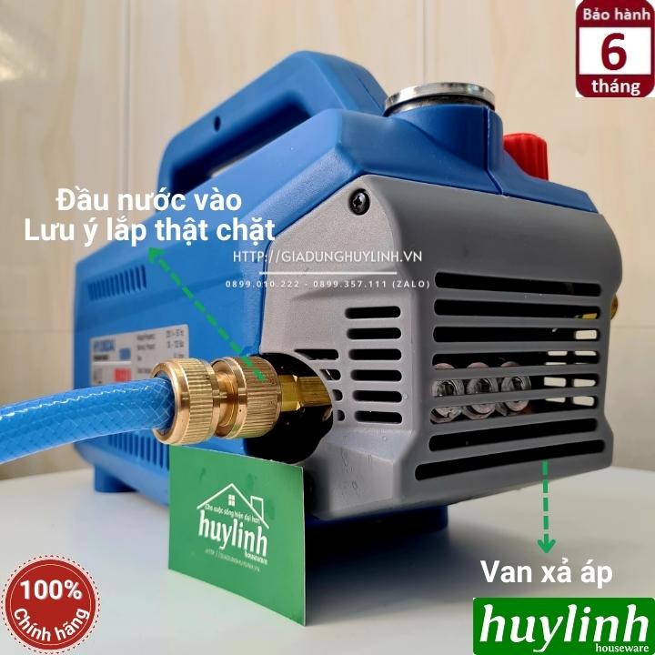 Máy xịt rửa xe chỉnh áp Hyundai HRC918 - 1800W - Tặng béc rửa máy lạnh