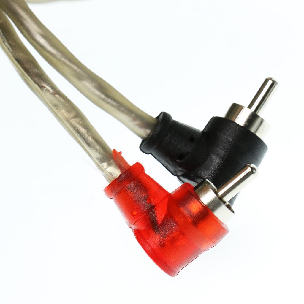 5m 2RCA to 2RCA Male Car Stereo Audio Power Speaker Horn Cable to Connect Home Entertainment Audio Systems DVD Player Subwoofer