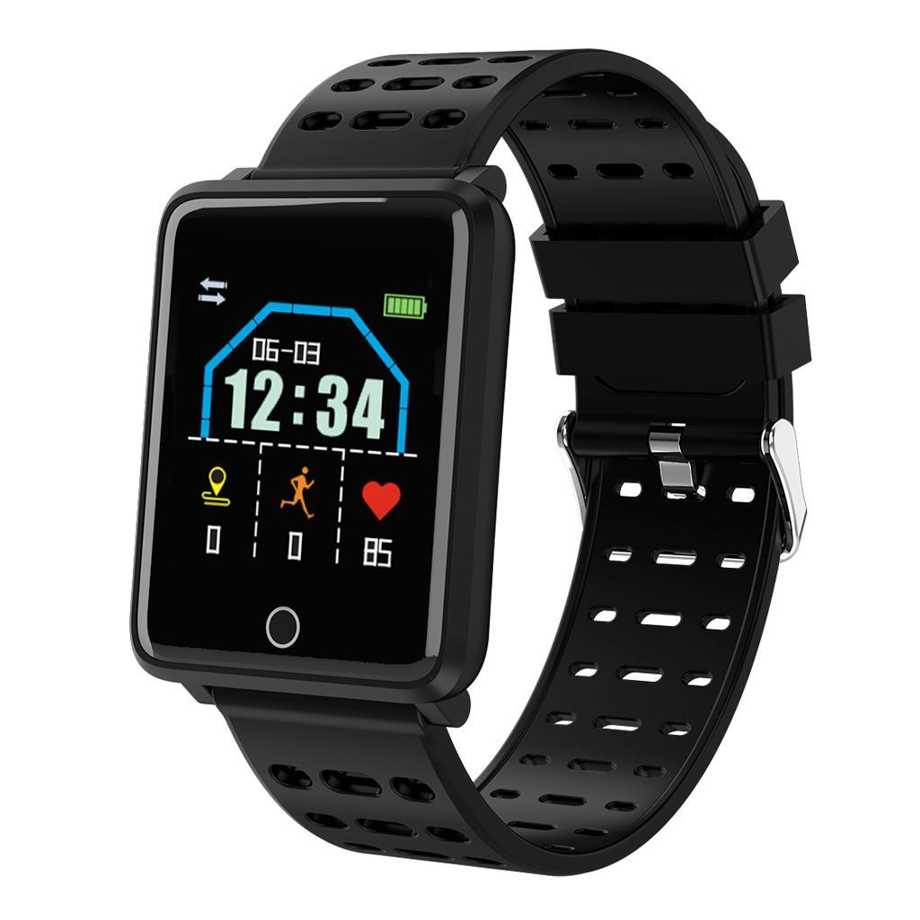 Waterproof Bluetooth4.0 1.44in Smart Watch Band for IOS Android System
