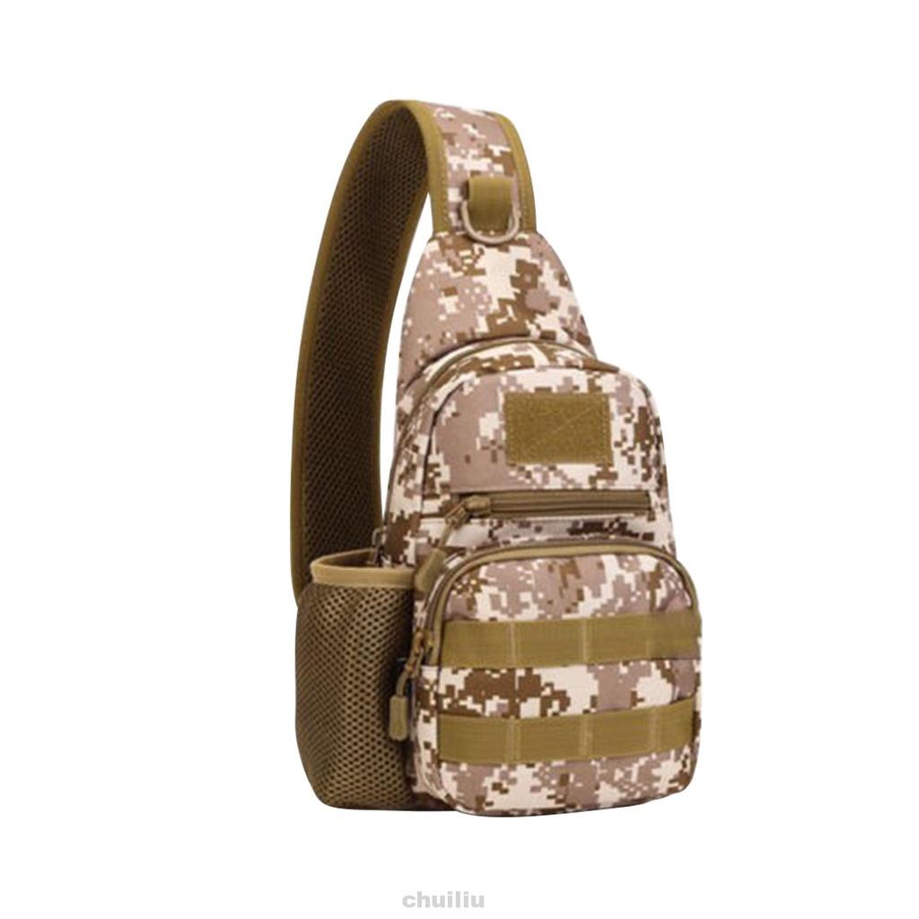 Túi đeo chéo ngực kèm giá đỡ chai nước có thể điều chỉnh cho nam