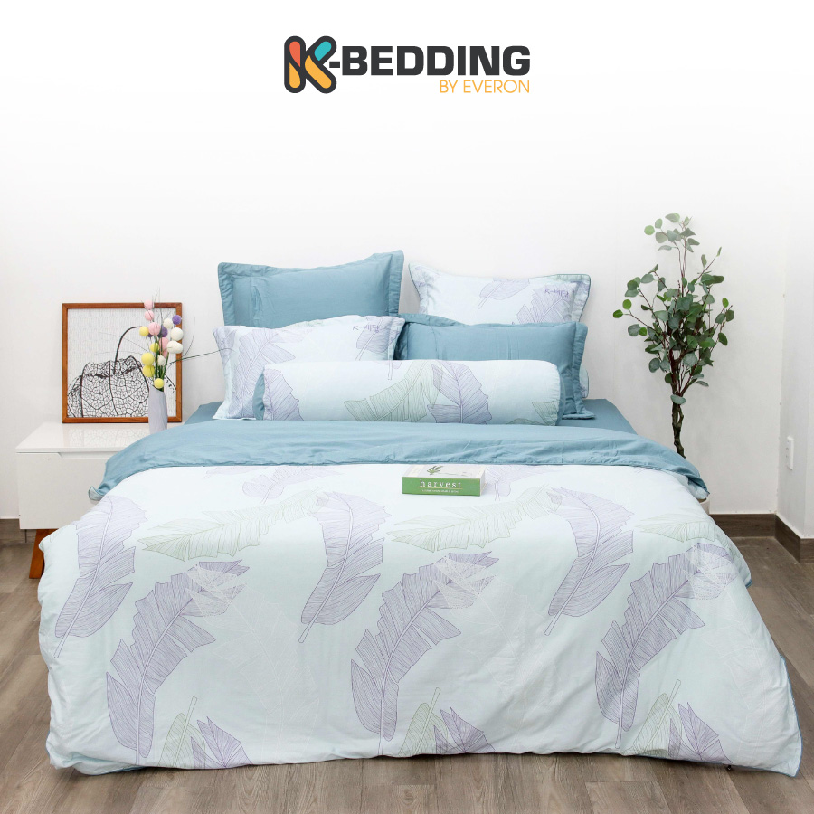 Bộ Ga Giường K - Bedding Kcp Chất Liệu Cotton Không Bao Gồm Chăn - Kcp308 - 1M2X2M
