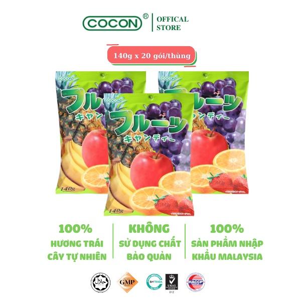 Combo 3 Gói Kẹo Trái Cây Nhật Cocon Mixed Candy