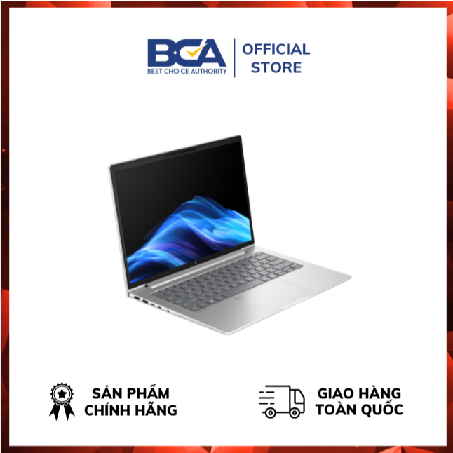 HP EliteBook 6 G1i 14 inch Laptop (BQ9M9PT) + Tặng kèm Túi Chống Sốc + Chuột Không dây Targus - Hàng chính hãng