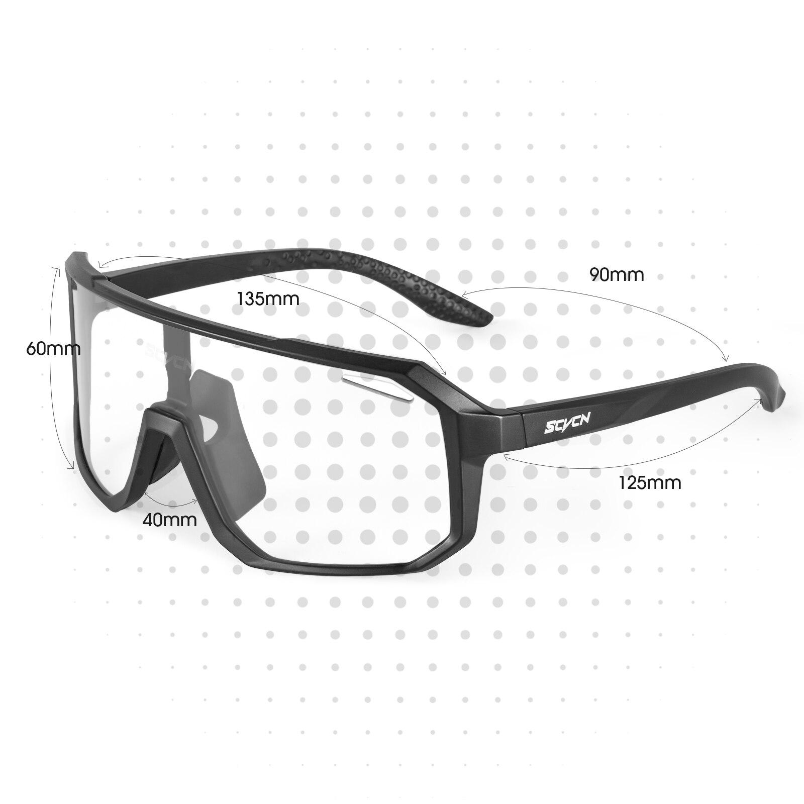 Kính đi xe đạp Kính râm quang điện Color: Photochromic-08