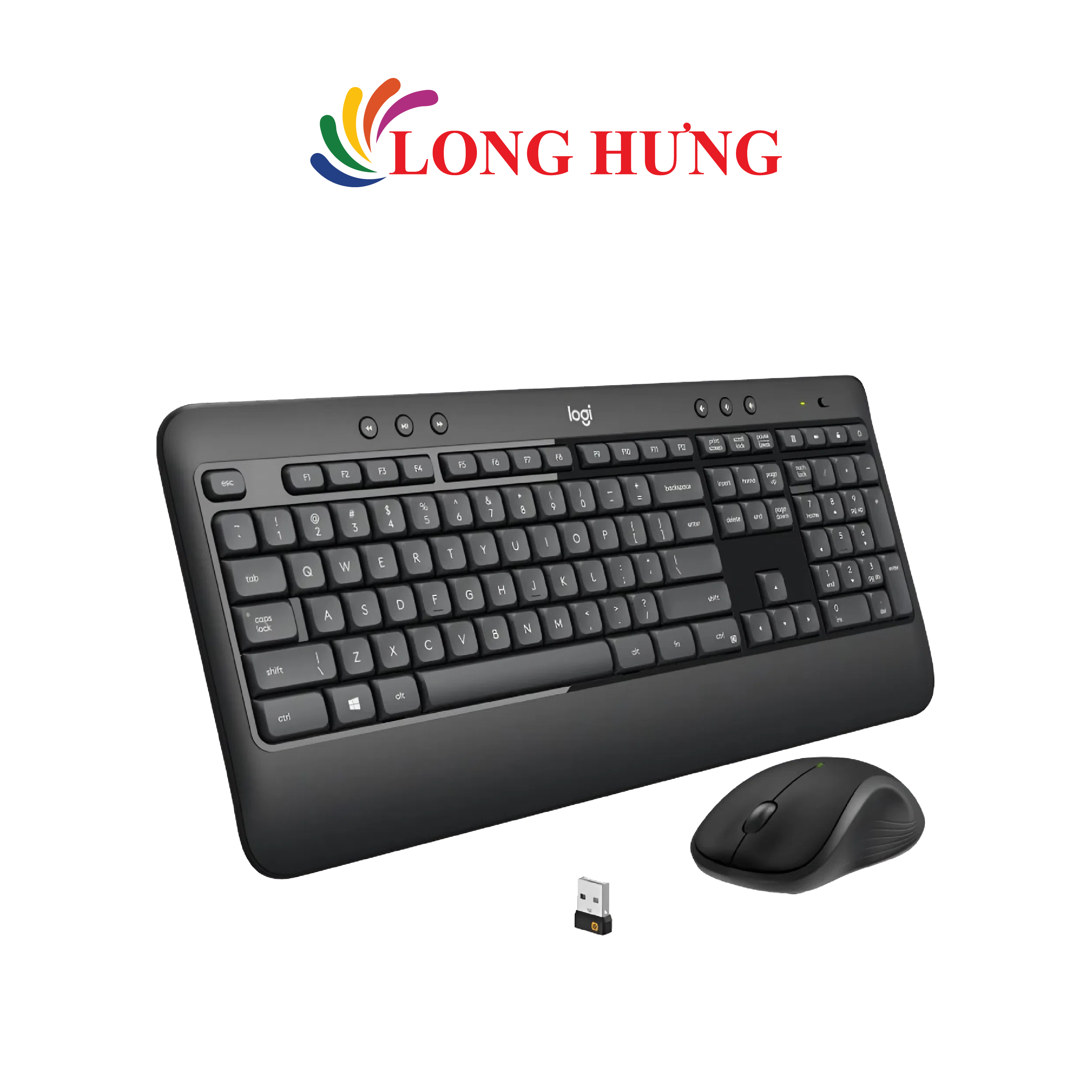 Combo chuột và bàn phím không dây Logitech MK540 - Hàng chính hãng