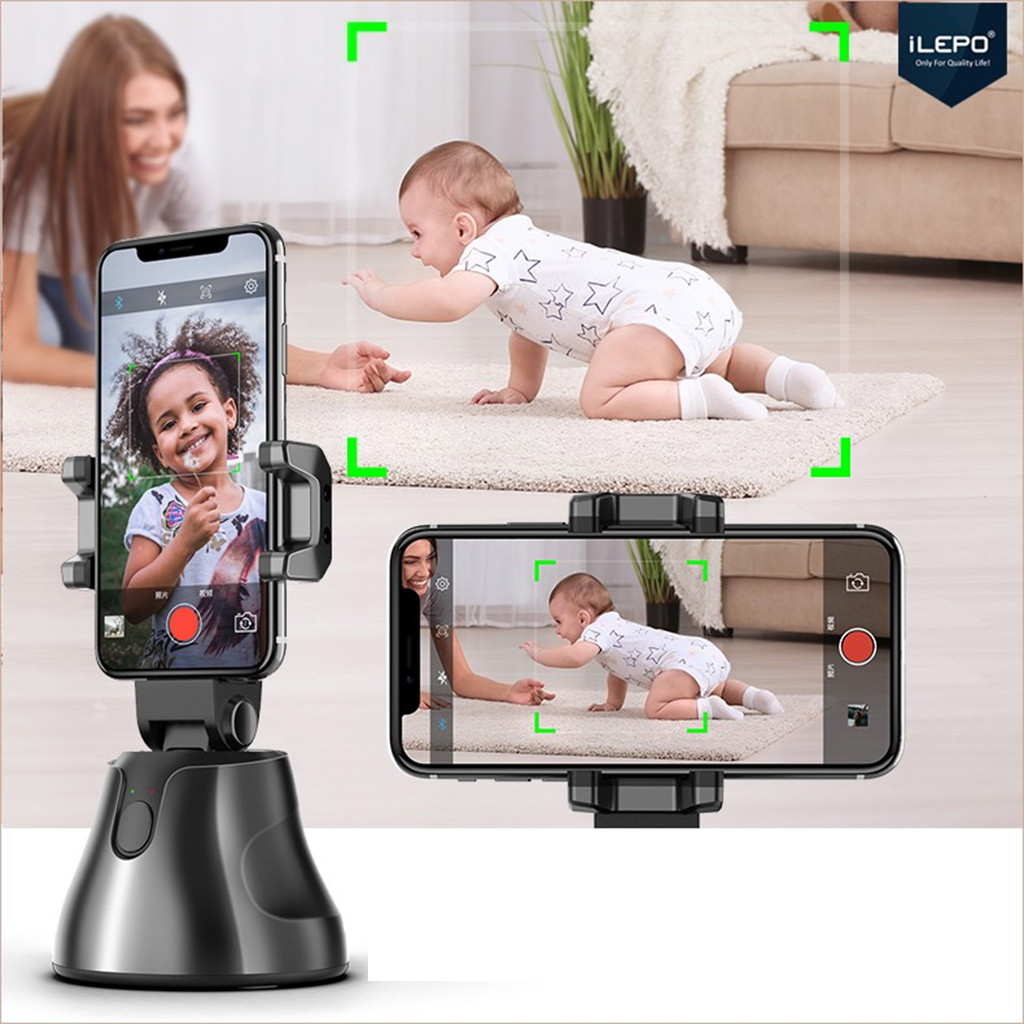 GIÁ ĐỠ ĐIỆN THOẠI TỰ ĐỘNG XOAY THEO CHUYỂN ĐỘNG 360 ĐỘ TRACKING HOLDER TH-360 - hàng chính hãng