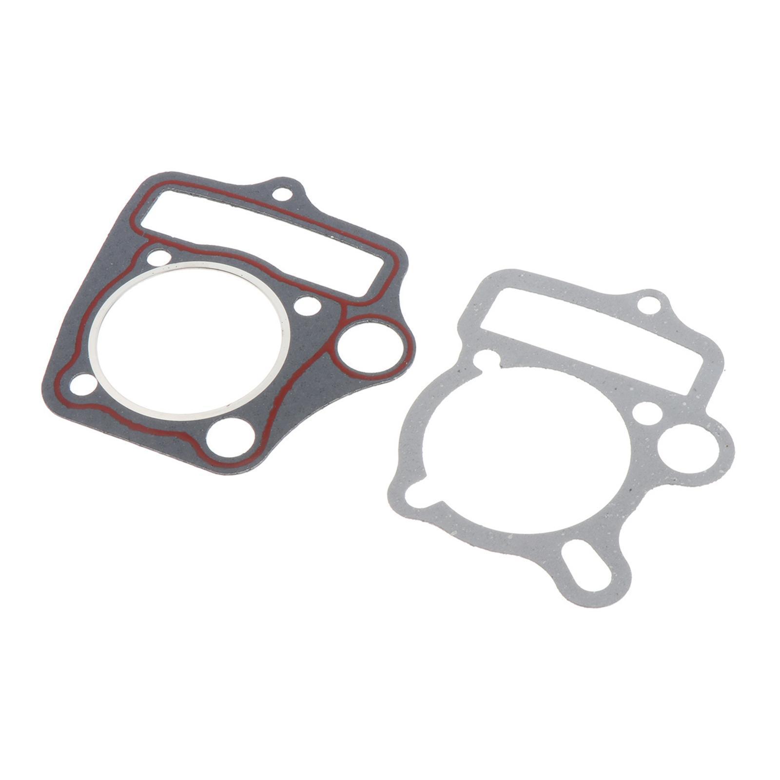 Replacement Engine Cylinder Head Gasket Set Kit Up Down Set for 50cc 70cc 110cc 125cc Atv Dirt Bike Go-kart Motorcycle Accessory