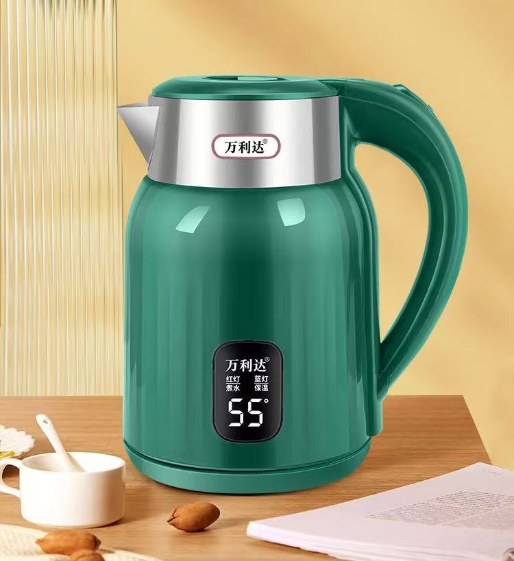 Bình Đun Nước Siêu Tốc Cao Cấp – Ấm Siêu Tốc Inox 304 Chống Gỉ, Công Suất 1500W, Dung Tích Lớn 2.5L - Hàng chính hãng D Danido