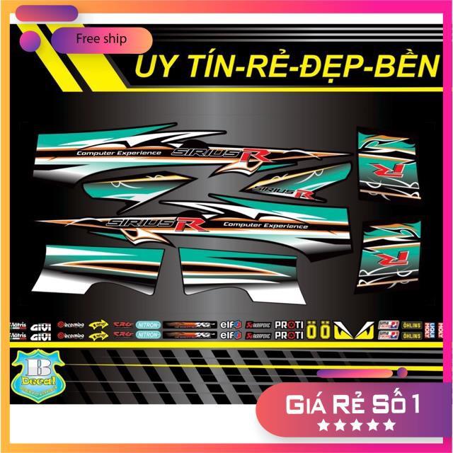 Tem rời dành cho Sirius V3 nhận đổi màu Tem theo yêu cầu