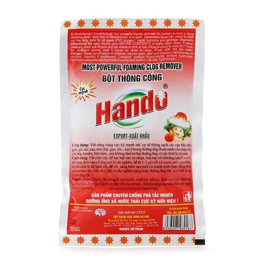 Bộ 2 gói bột thông cống 100g xuất khẩu Hando