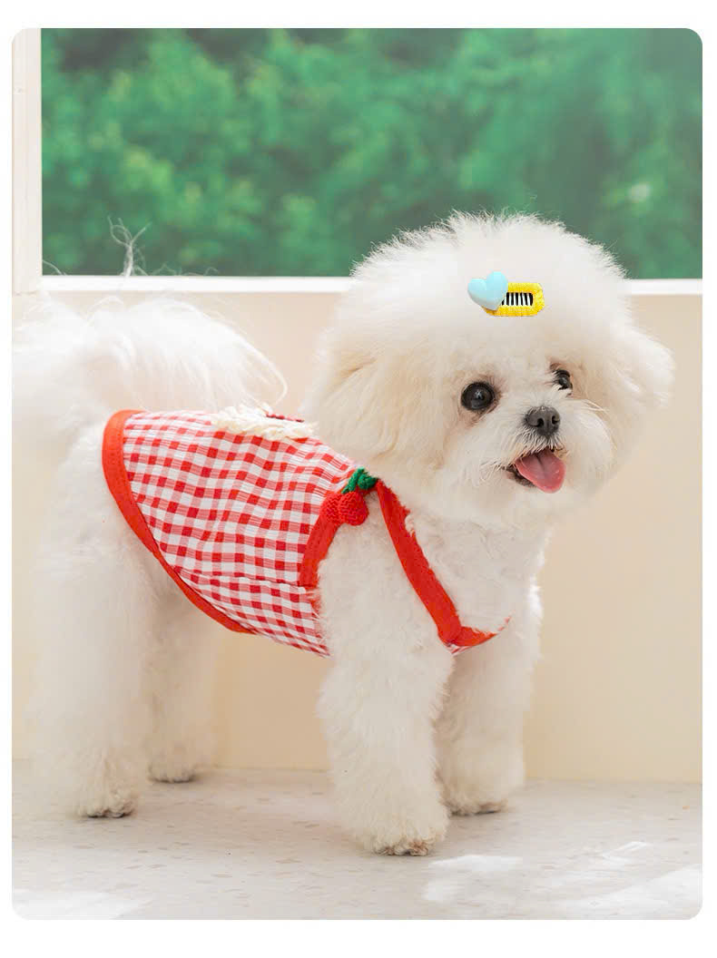 NƠ KẸP TÓC BUỘC TÓC CÀI TÓC TRÁI TIM THỜI TRANG DỄ THƯƠNG MÃ 36 CHO THÚ CƯNG CHÓ MÈO