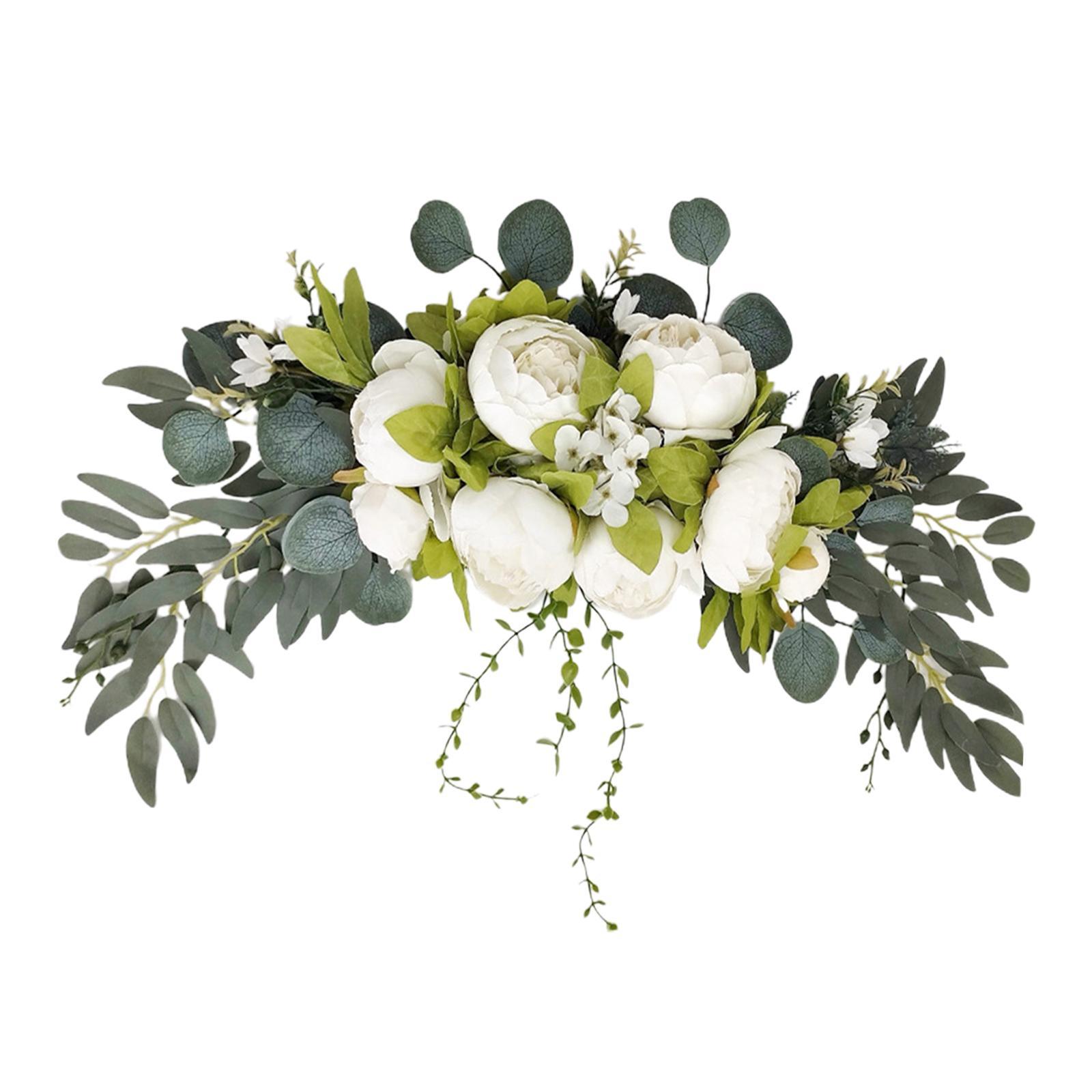 Wedding Arch Flowers Backdrop Arch Decorative for Wedding Party Welcome Sign