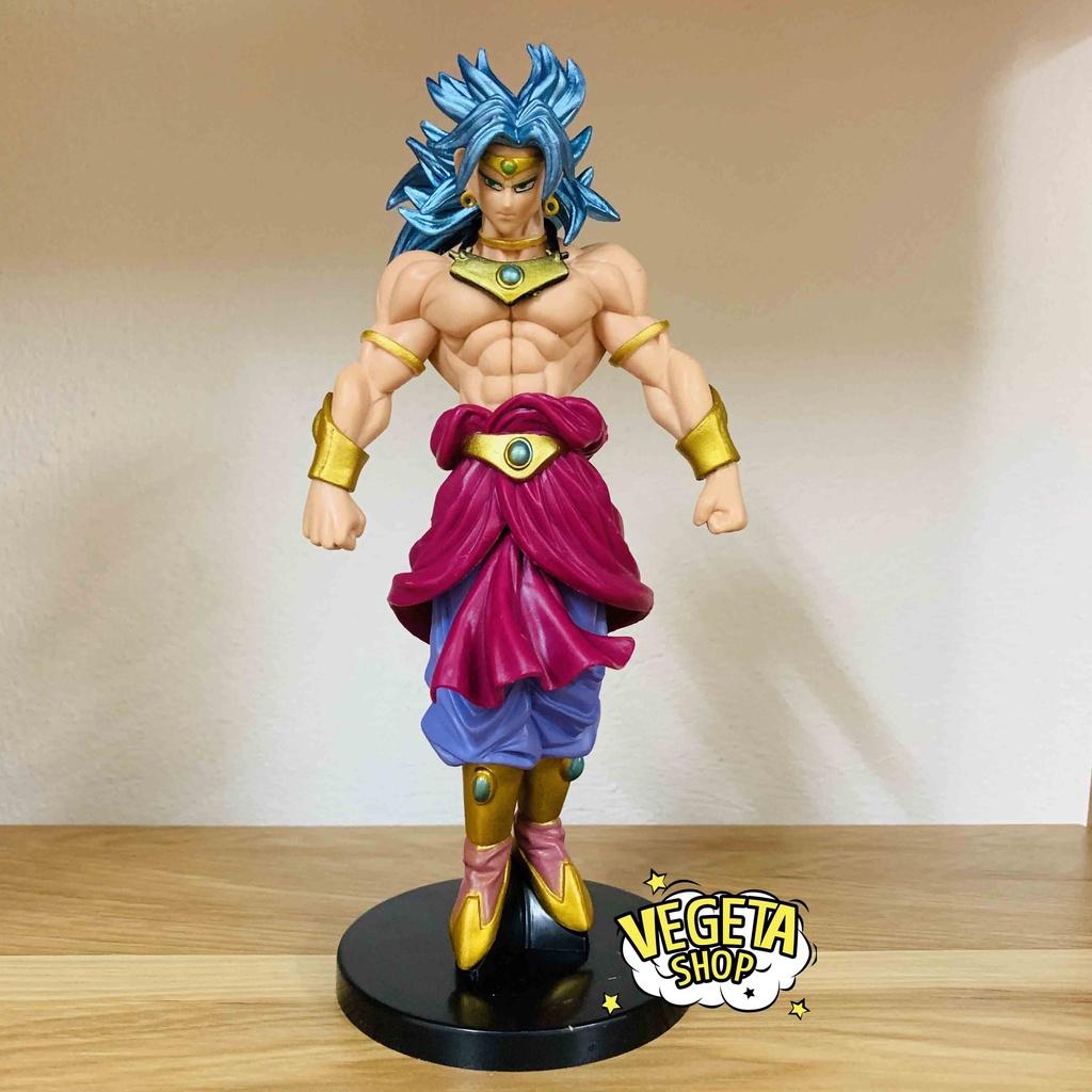 Mô hình Broly Super Saiyan God - Mô hình Dragon Ball - Broly SSJ God - Broly tóc xanh - Cao 20cm - Fullbox