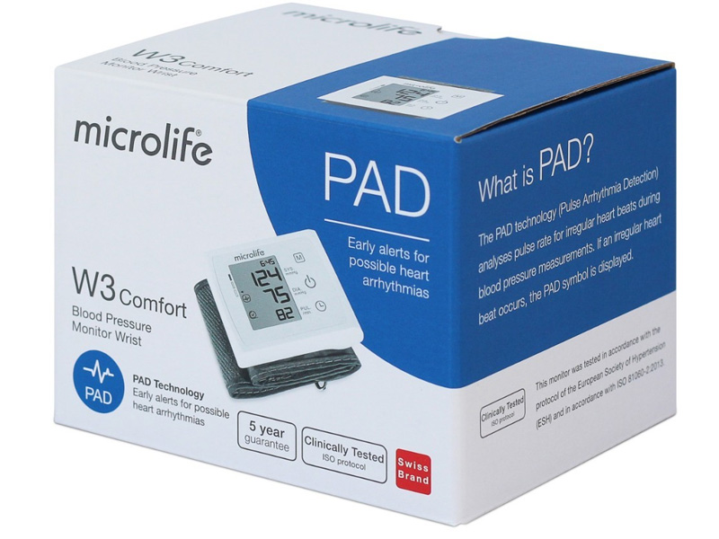 Máy đo huyết áp Microlife BP W3 Comfort Hàng chính hãng