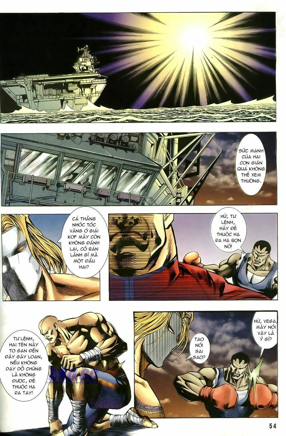 capcom vs snk ngoại truyện chapter 3 5