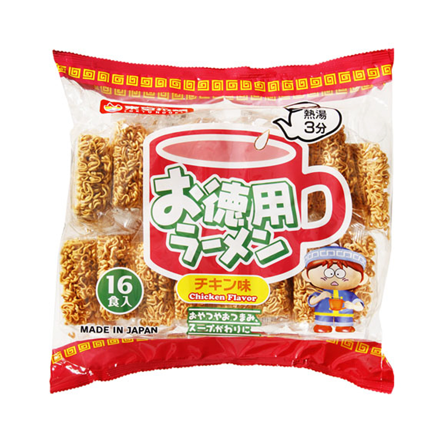 Lốc 16 gói mì ramen ăn liền Tokyo Noodle vị gà 480g