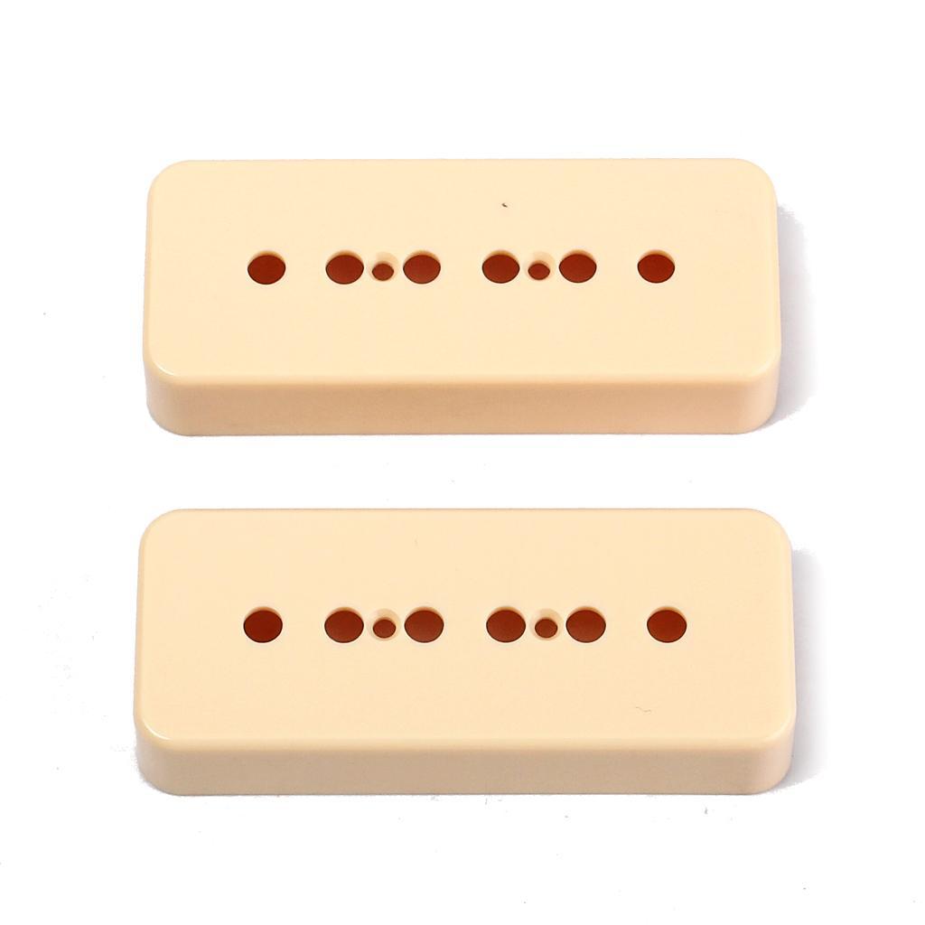 Pack of 2 Humbucker Pickup Cover 50/52mm Pole for P90 Soap Bar Guitar