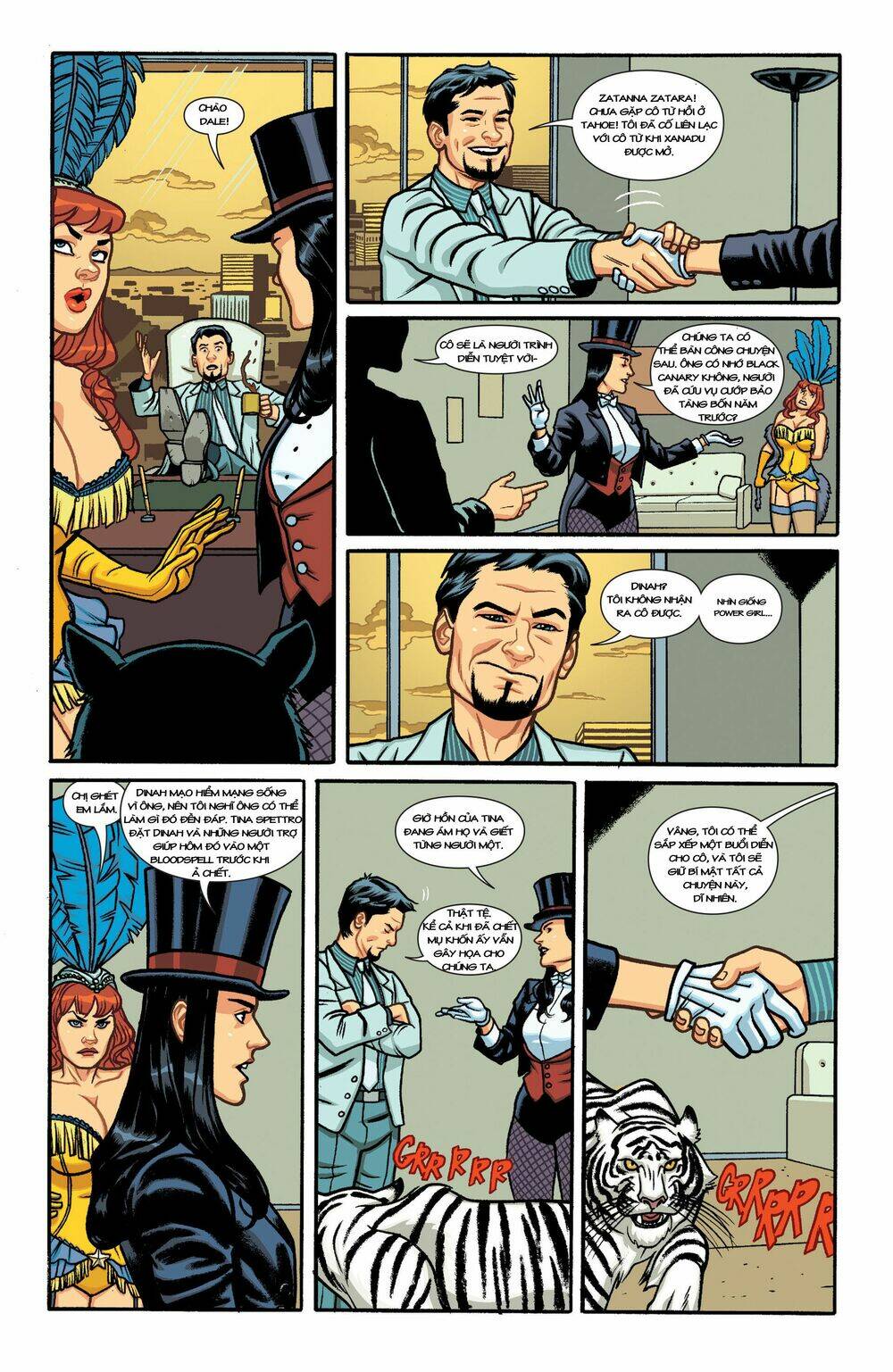 black canary and zatanna - bloodspell chapter 3 12