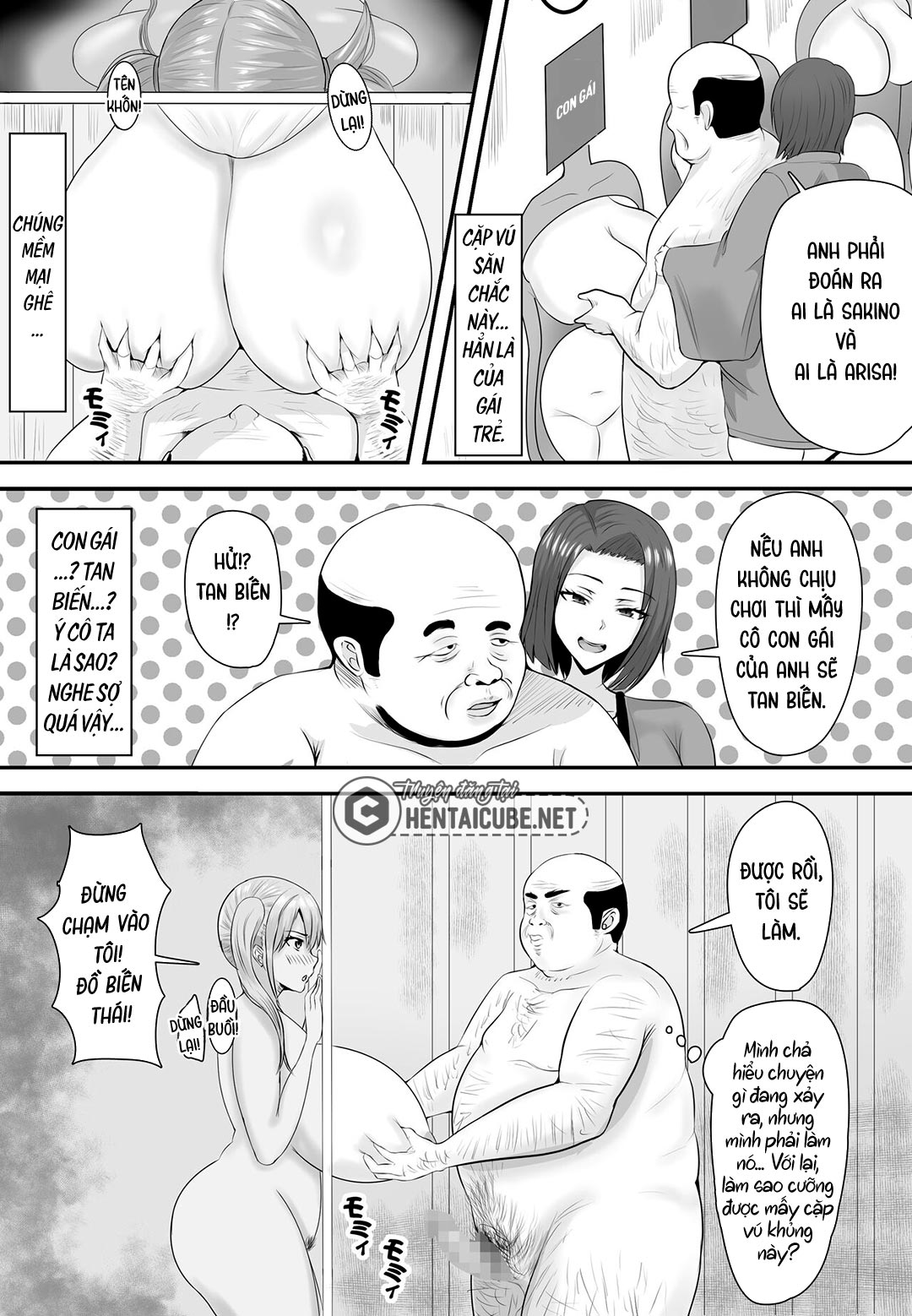 trò chơi với hai con gái riêng của vợ chapter 1 10