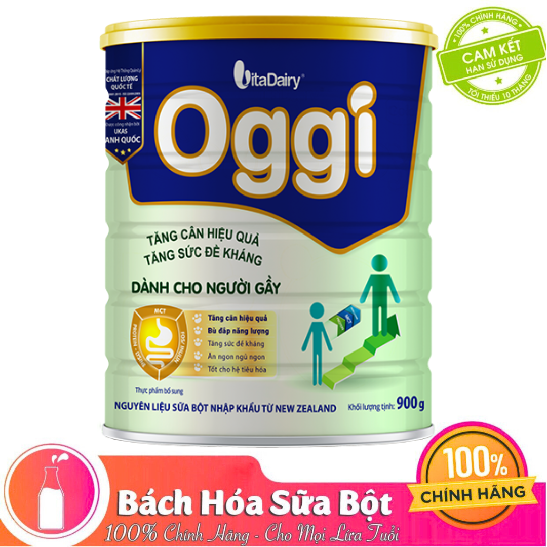 Sữa Oggi cho người gầy 900g - Tăng cân hiệu quả, tăng sức đề kháng