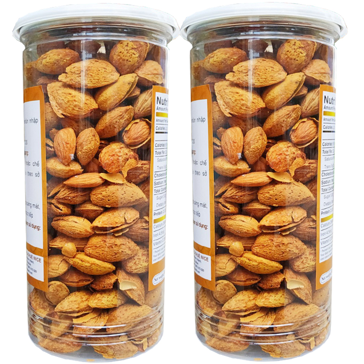 1KG HẠNH NHÂN RANG BƠ HÀNG NHẬP KHẨU CAO CẤP