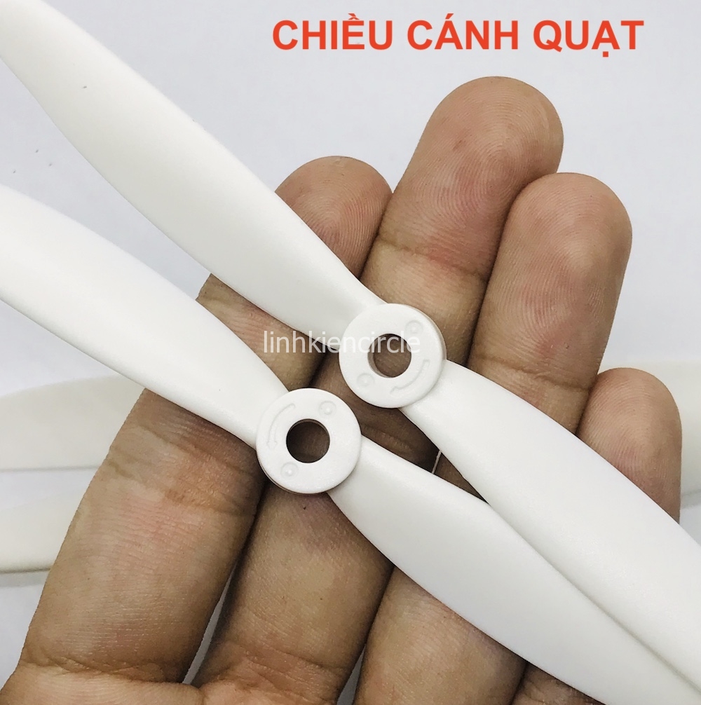 4 cánh quạt máy bay mini fly cam 125mm trục 5mm thuận nghịch chất lượng cao - KG0004