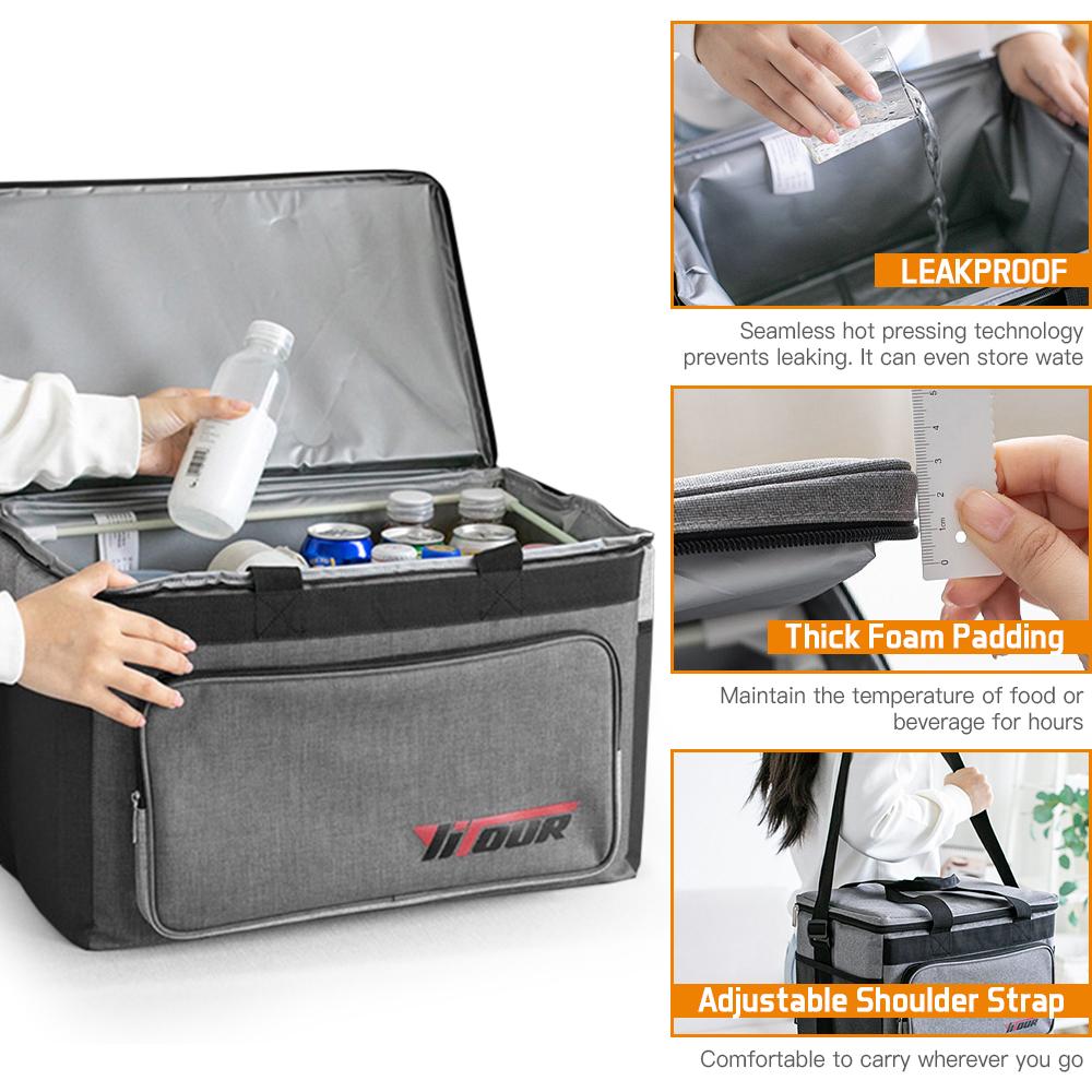 Túi đựng đồ ăn trưa cách nhiệt, chống rò rỉ