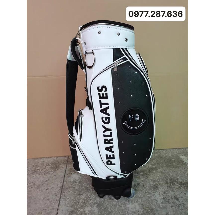 Túi gậy golf nữ PG có bánh xe da PU chống nước thời trang cao cấp TGN011