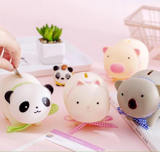 Thú xinh đựng tiền siêu cute - Heo đất tiết kiệm sáng tạo - Trang trí phòng dễ thương - Quà tặng cực ý nghĩa giá rẻ