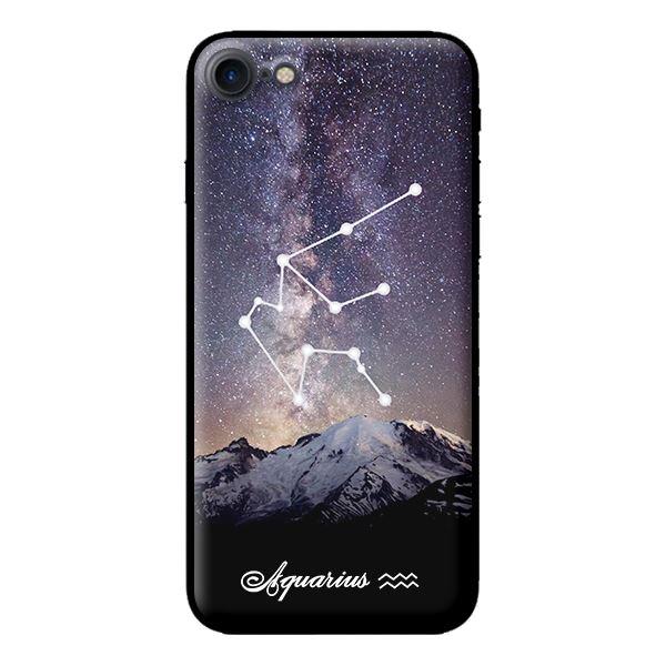 Ốp in cho iPhone 7 Cung Hoàng Đạo - Aquarius - Hàng chính hãng