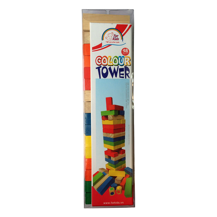 Rút gỗ màu Colour Tower Forkids FKS-044