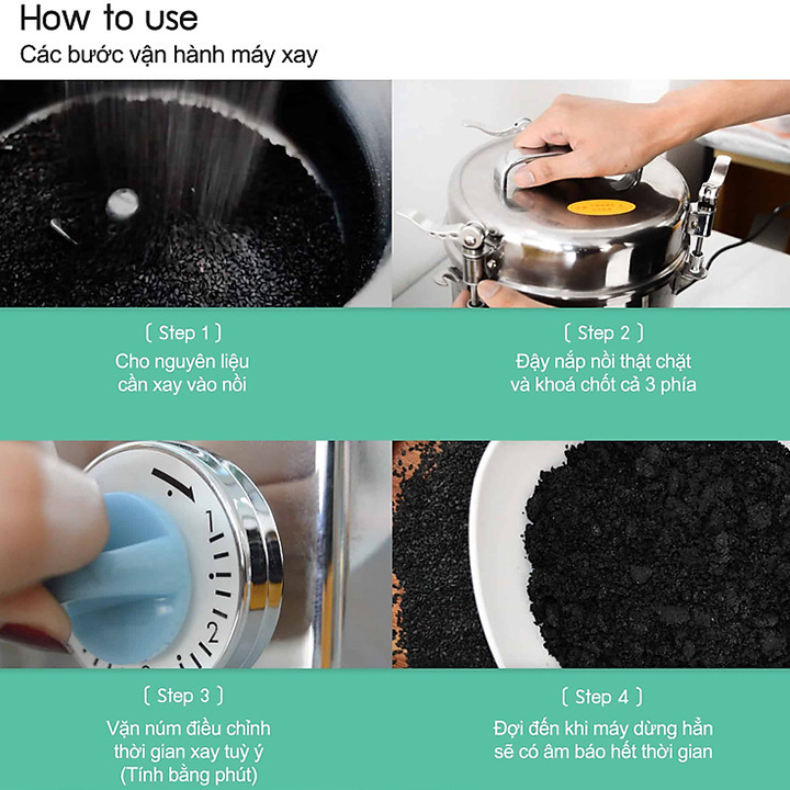 MÁY XAY BỘT NGŨ CỐC CÔNG SUẤT CAO