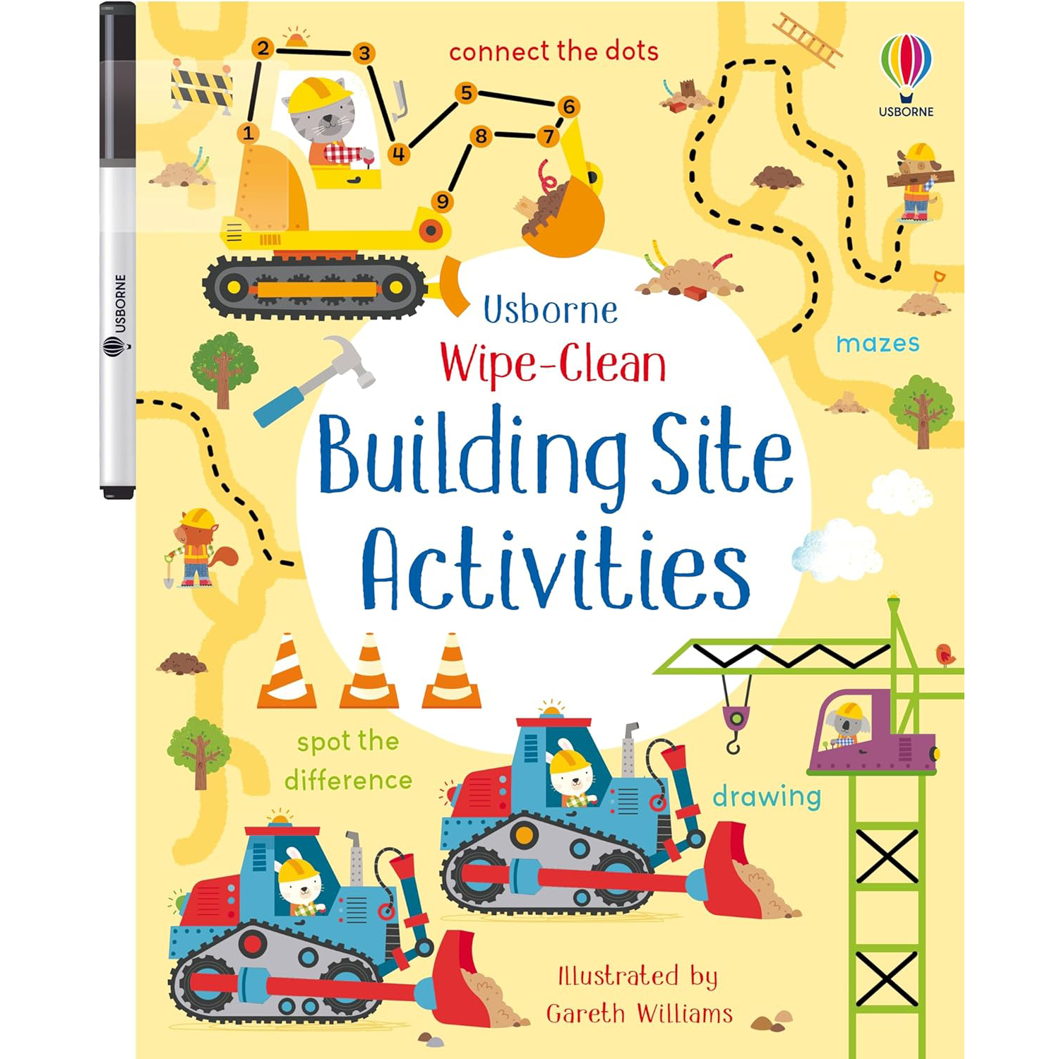 Wipe-Clean: Building Site Activities