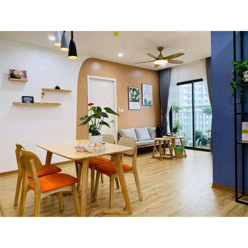 Bộ bàn ăn gỗ sồi