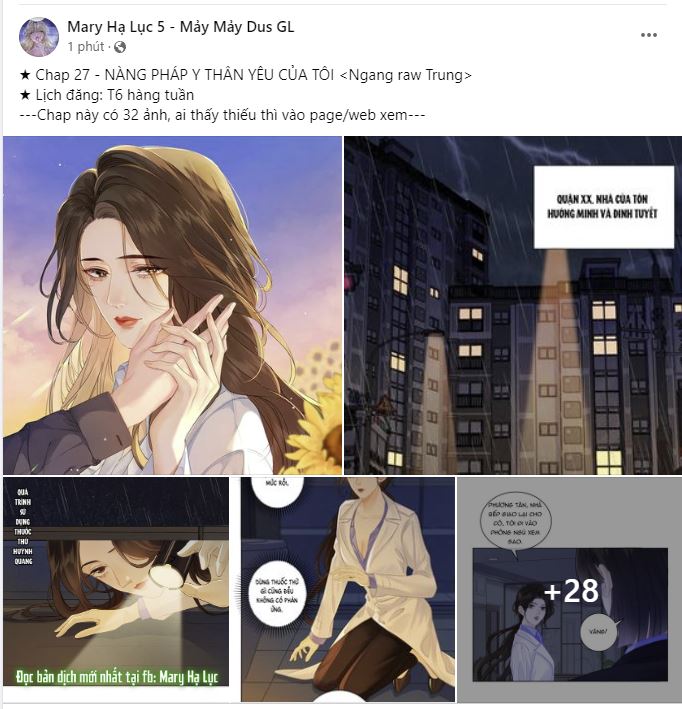 nàng pháp y thân yêu của tôi chapter 27.1 1