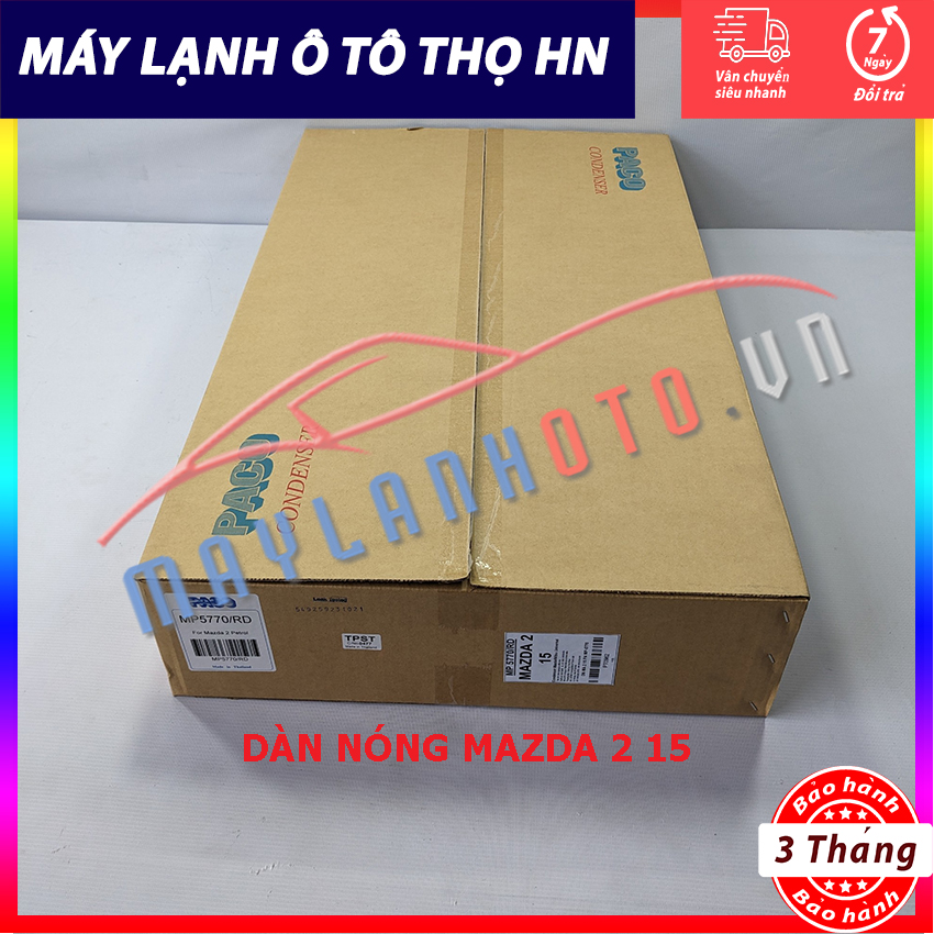 Dàn  nóng Mazda 2 đời 2015 Hàng xịn Thái Lan
