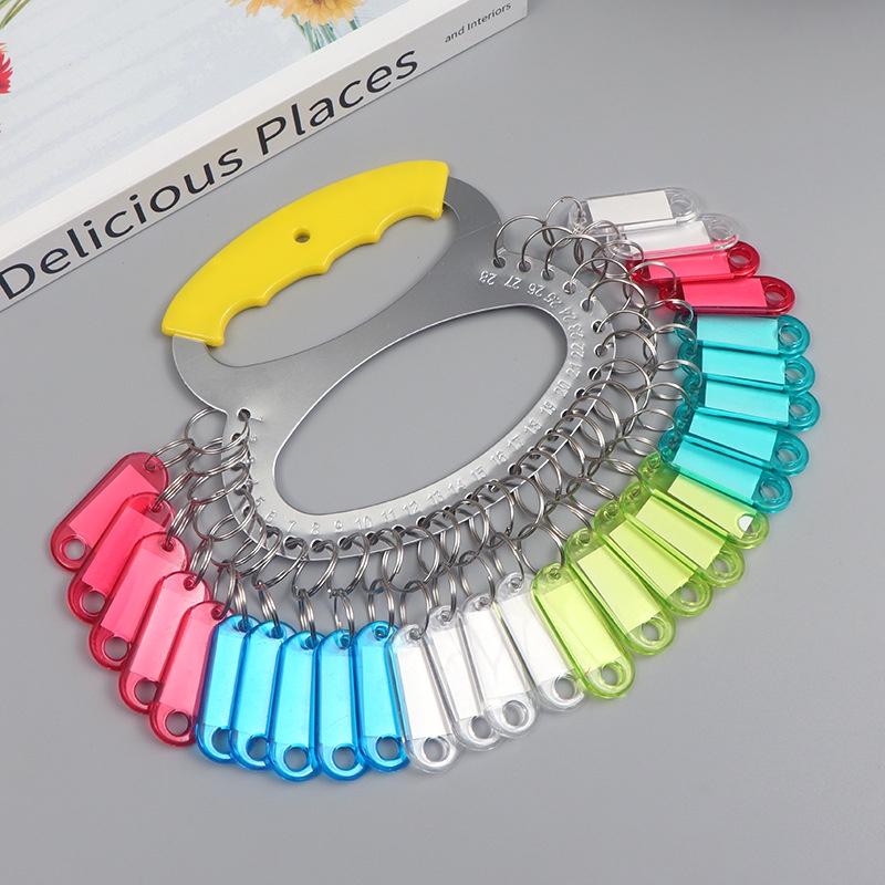 Móc khóa MK1 thẻ tên name tag ghi thông tin Thẻ đánh dấu chìa khóa và ghi chú thông tin vali hành lý valy magic