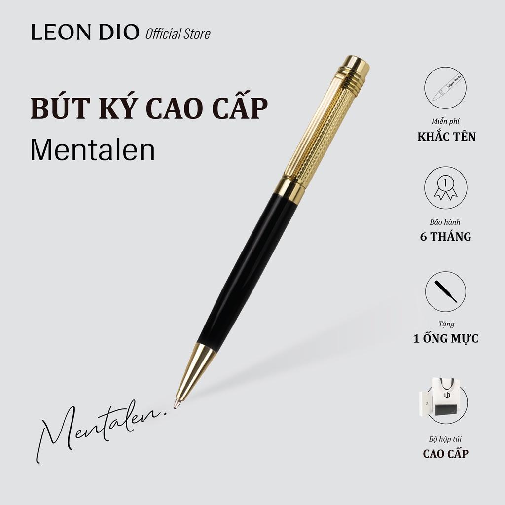 Bút Ký Tên, Viết Kí Bi Xoay Khắc Chữ Theo Yêu Cầu Primal Mentalen LD004 - Ngòi 1.0mm, Quà Tặng Cao Cấp